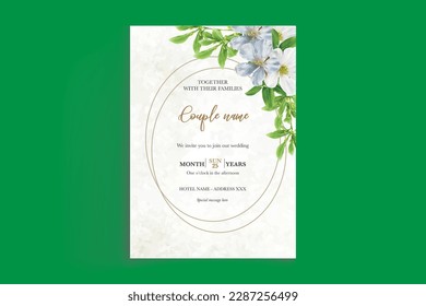 Shower bridal wedding invitation templates