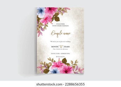 Shower bridal wedding invitation templates