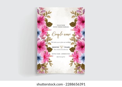 Shower bridal wedding invitation templates