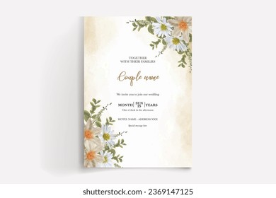 Shower bridal wedding invitation templates