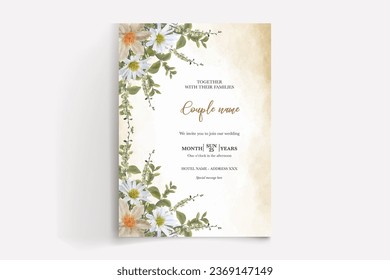 Shower bridal wedding invitation templates