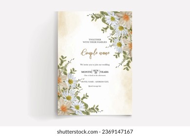 Shower bridal wedding invitation templates