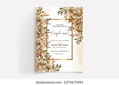 Shower bridal wedding invitation templates