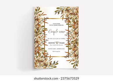 Shower bridal wedding invitation templates