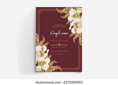 Shower bridal wedding invitation templates