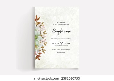 Shower bridal wedding invitation templates