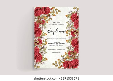 Shower bridal wedding invitation templates