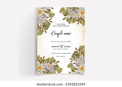 Shower bridal wedding invitation templates