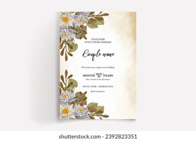 Shower bridal wedding invitation templates