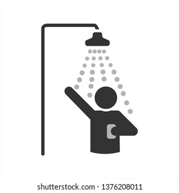 Shower duche sign