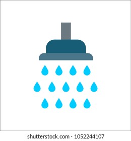 shower flat icon