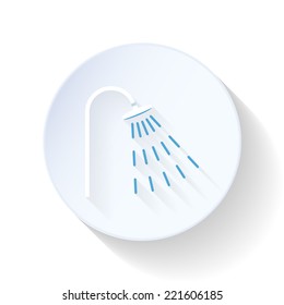 Shower flat icon