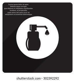 Shower Gel, Liquid Soap, Lotion, Cream, Shampoo, Bath Foam. icon. vector design