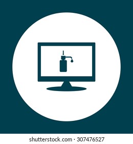 Shower Gel, Liquid Soap, Lotion, Cream, Shampoo, Bath Foam. icon. vector design