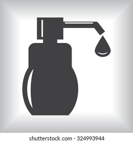 Shower Gel, Liquid Soap, Lotion, Cream, Shampoo, Bath Foam. icon. vector design