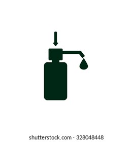 Shower Gel, Liquid Soap, Lotion, Cream, Shampoo, Bath Foam. icon. vector design