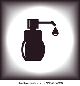 Shower Gel, Liquid Soap, Lotion, Cream, Shampoo, Bath Foam. icon. vector design