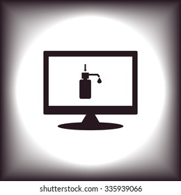 Shower Gel, Liquid Soap, Lotion, Cream, Shampoo, Bath Foam. icon. vector design