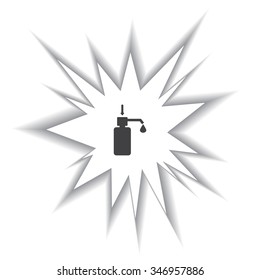 Shower Gel, Liquid Soap, Lotion, Cream, Shampoo, Bath Foam. icon. vector design