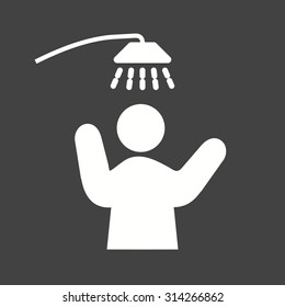 Shower, hair, bath icon vector image. Can also be used for activities. Suitable for use on web apps, mobile apps and print media.