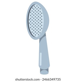 Shower head bar vector cartoon illustration isolated on a white background.