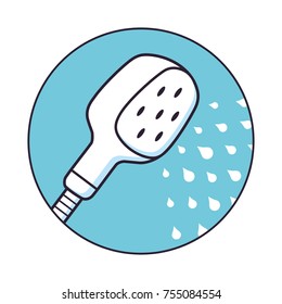 Shower head icon