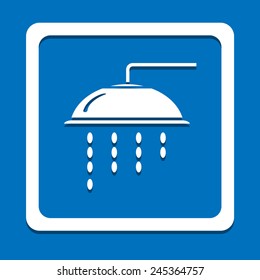 Shower head icon great for any use. Vector EPS10.