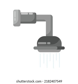 Icono de cabeza de ducha. Subtable para el cuarto de baño, el hogar, etc.