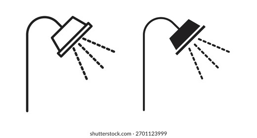 Shower Head icon vector collection. vector stock symbol illustrations