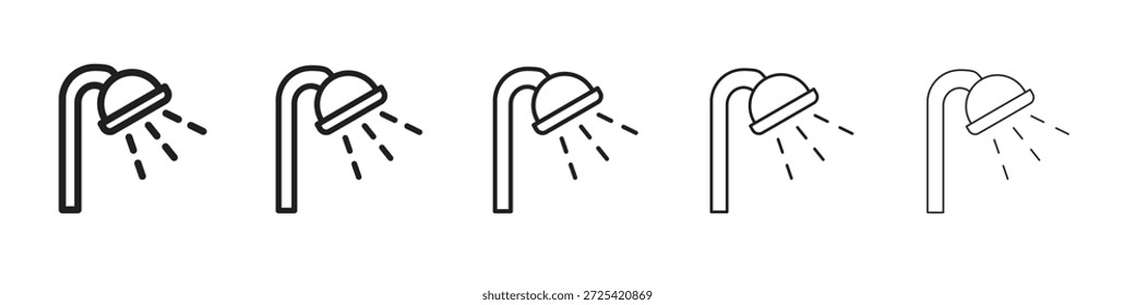 Duschkopf Symbol Vektor Design Element Vektor eps 10