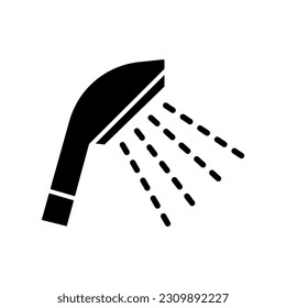 Vector de icono de la cabeza de ducha en el diseño de moda