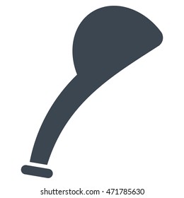 Shower Head icon. Vector style is flat iconic symbol, smooth blue color, white background.