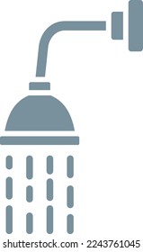 Shower Head vector icon. Can be used for printing, mobile and web applications.