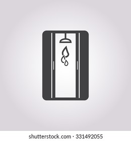 Shower icon. 