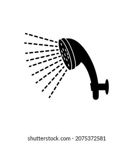 Shower icon design template vector isolated illustration