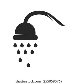 Shower Icon Design Vector Template Illustration