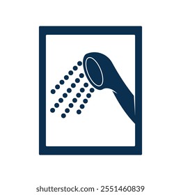 Shower Icon Design Vector Template Illustration