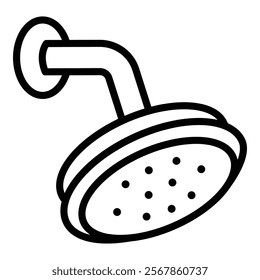Shower Icon Element For Design