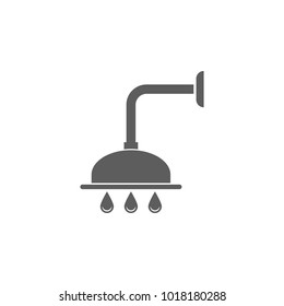 shower icon. Elements of plumber icon. Premium quality graphic design icon. Signs, symbols collection icon for websites, web design, mobile app on white background