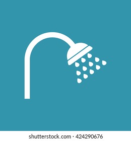 Shower Icon. Eps-10.