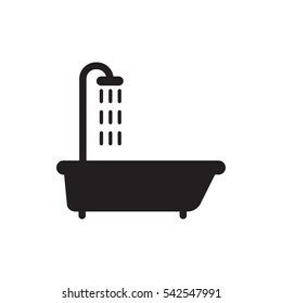 shower icon illustration isolated vector sign symbol