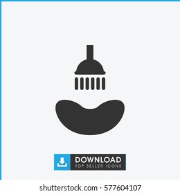 shower icon illustration isolated vector sign symbol