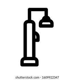 shower icon isolated sign symbol vector illustration - high quality black style vector icons
