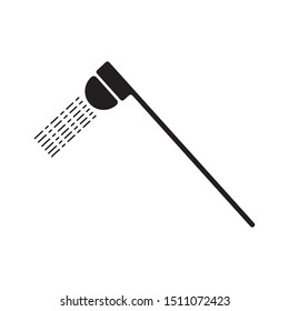 shower icon logo vector design