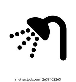 Shower Icon, for mobile concept and web design. vector illustration