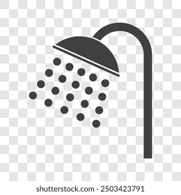 shower icon on a white background.