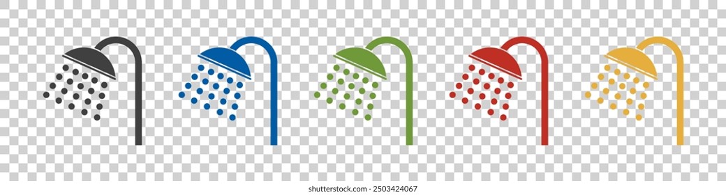 shower icon on a white background.