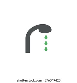 shower icon. sign design