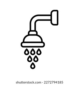 Shower icon. sign for mobile concept and web design. vector illustration