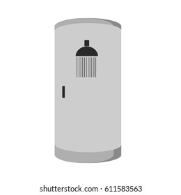 shower icon stock vector illustration flat design
